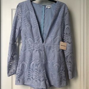 Superdown (Revolve) Lourdes Deep V Romper